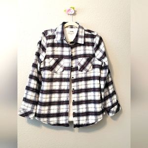 Plaid shacket size M